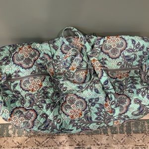 Vera Bradley XL cotton duffel
